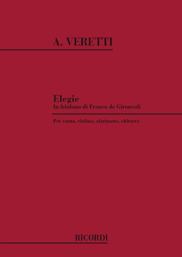 Elegie In Friulano
